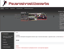 Tablet Screenshot of feuerwehrwettbewerbe.de